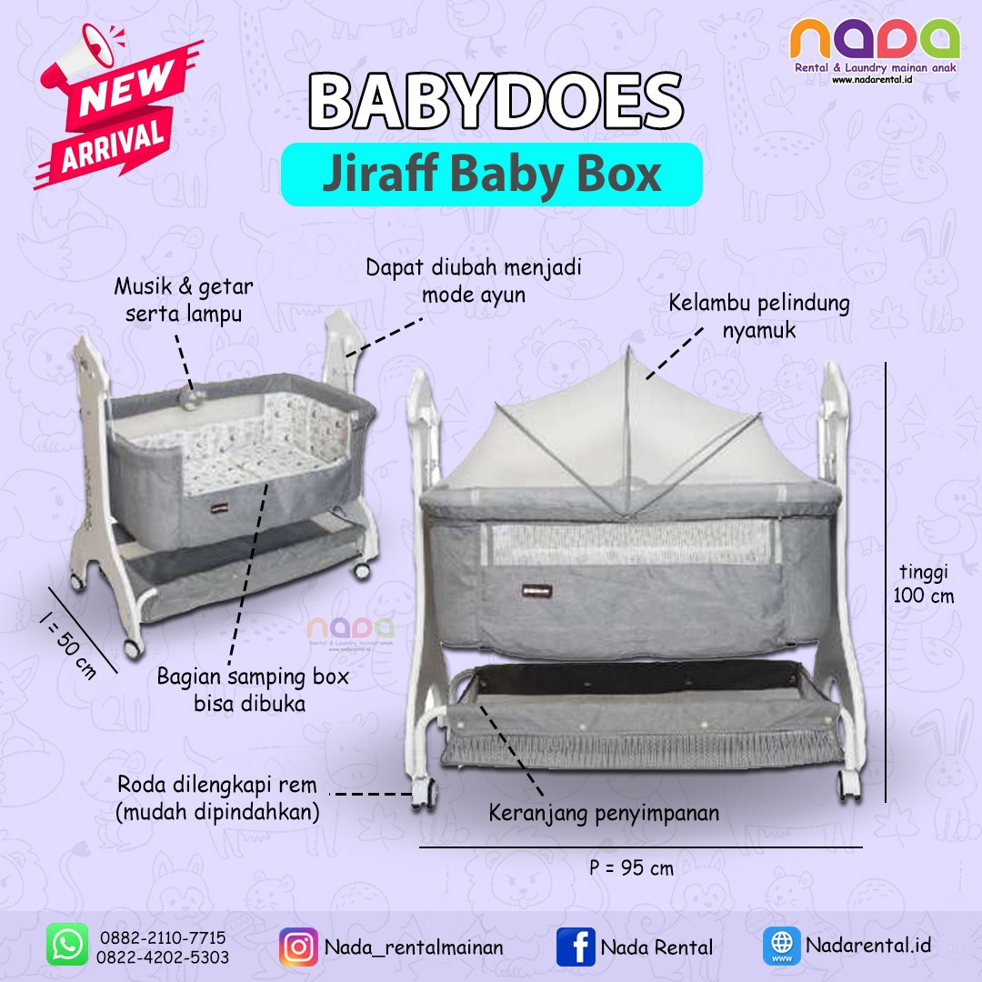 BOX BABYDOES JIRAF
