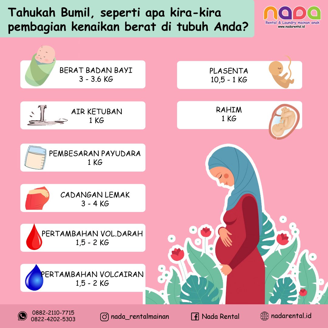 PEMBAGIAN BERAT BADAN BUMIL