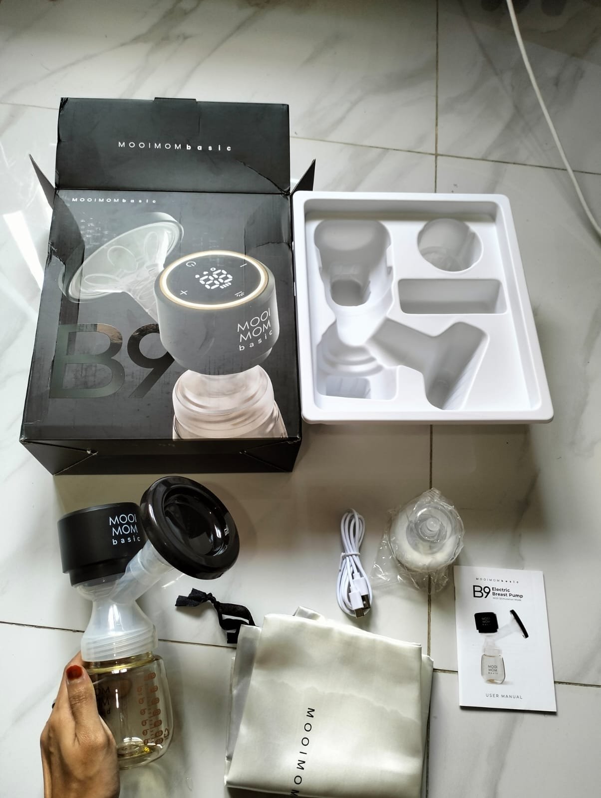 MOOIMOM B9 ELECTRIC BREAST PUMP