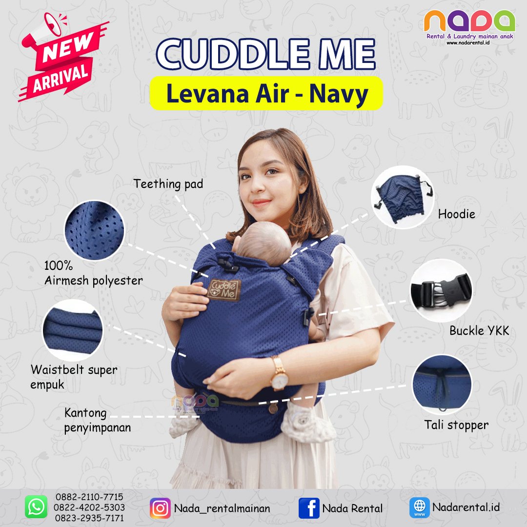 CUDDLE ME LEVANA AIR-NAVY