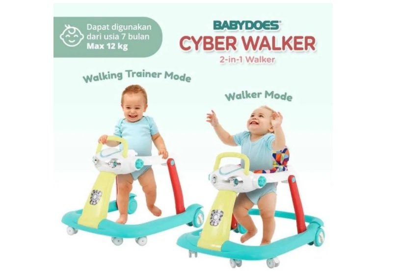 BABY WALKER BABYDOES CYBER 2IN1