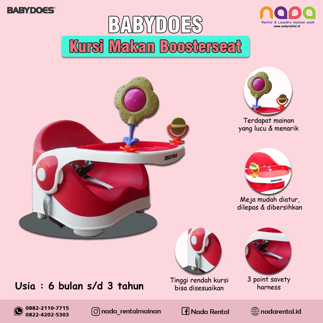 KURSI MAKAN BOOSTERSEAT BABYDOES