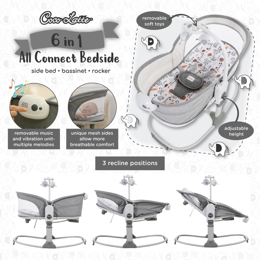 COCOLATTE 6IN1 ALL CONECT BEDSIDE