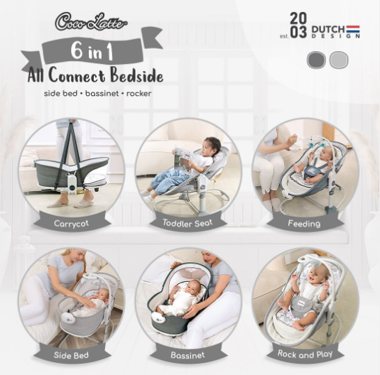 COCOLATTE 6IN1 ALL CONECT BEDSIDE