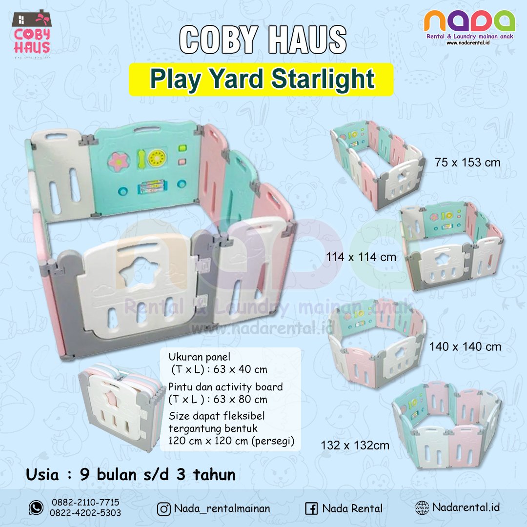 COBY HAUS STARLIGHT 8+2