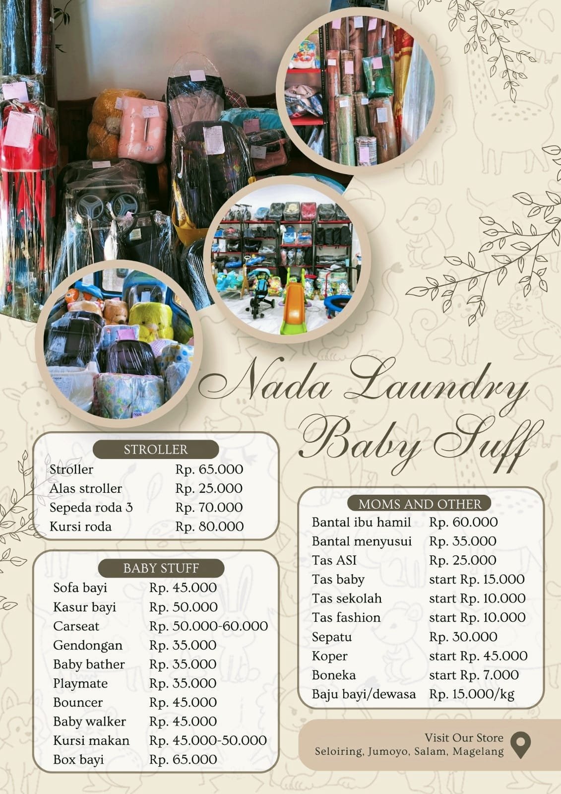 LAUNDRY STROLLER & BABY GEAR