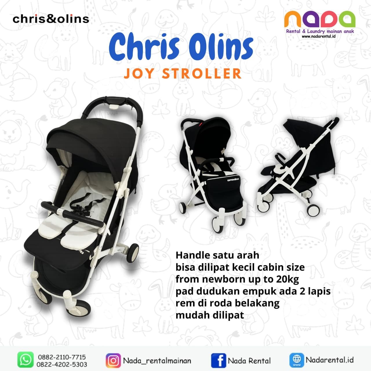 STROLLER CHRIS OLINS JOY