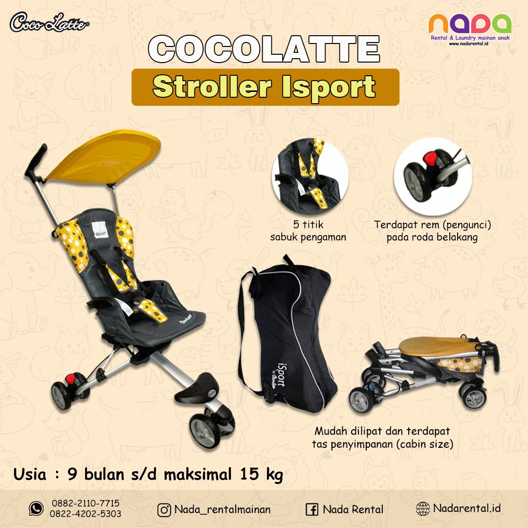 Stroller on sale isport cocolatte