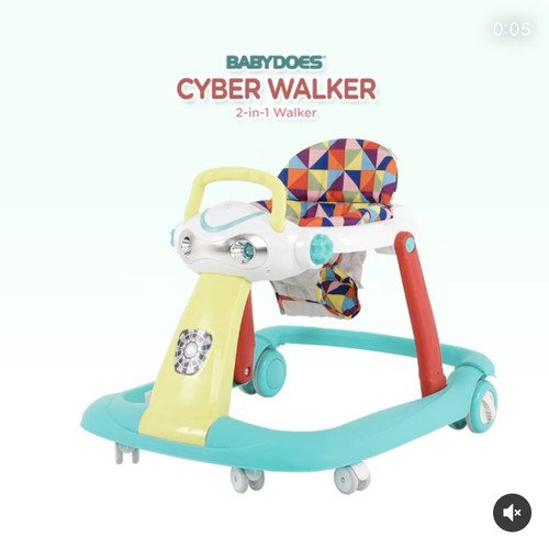 BABY WALKER BABYDOES CYBER 2IN1