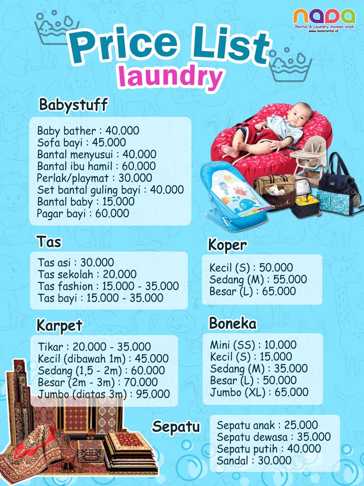 LAUNDRY STROLLER & BABY GEAR