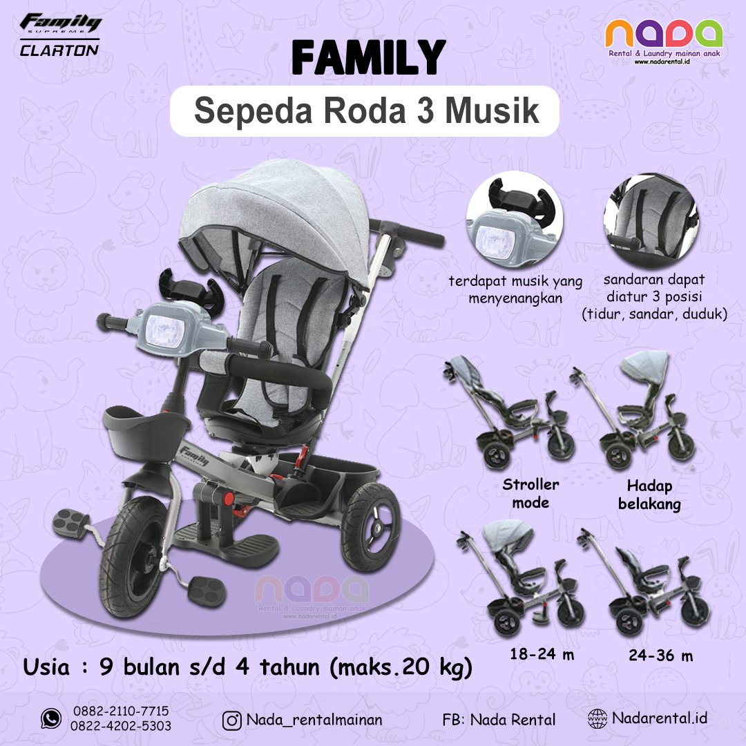 SEPEDA FAMILY CLARTON