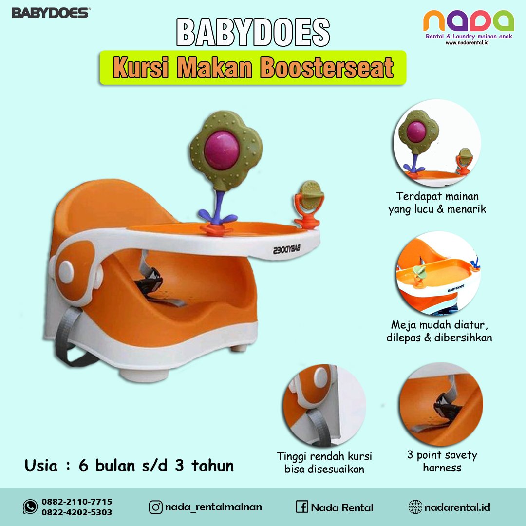 KURSI MAKAN BOOSTERSEAT BABYDOES