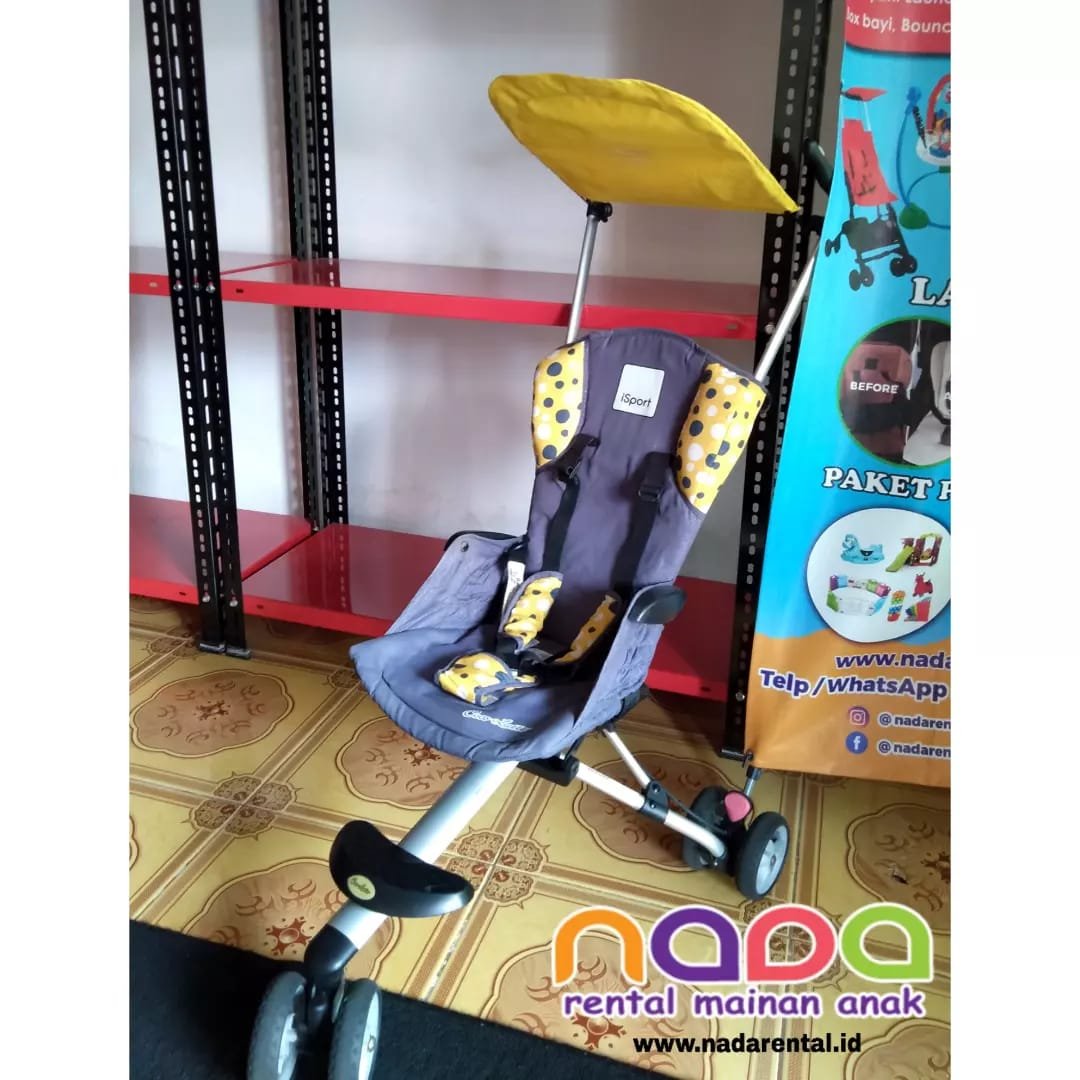 STROLLER ISPORT POLKADOT YELLOW