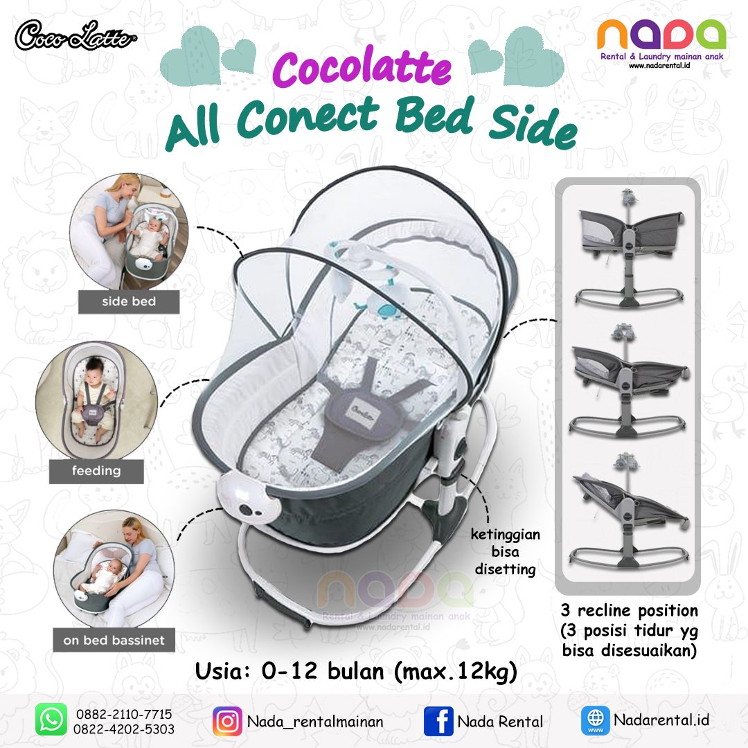 COCOLATTE 6IN1 ALL CONECT BEDSIDE